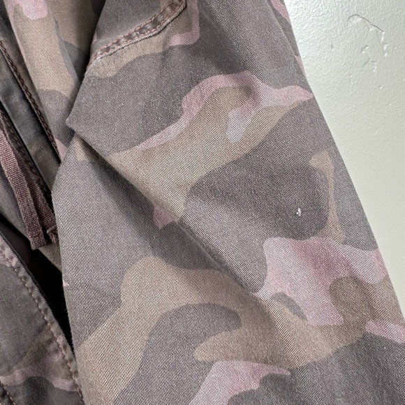 Anthropologie | MARRAKECH Camouflage Utility Jacket Size Large Purple / Grey - Picture 11 of 11